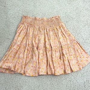 soft & stretchy medium wild fable floral skirt